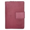 Ladies RFID Safe Designer Leather Purse Card Women Wallet Zip