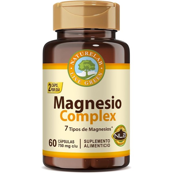 Magnesio Complex, 60 Cápsulas, Suplemento Alimenticio