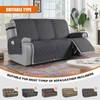 VANSOFY Waterproof Recliner Couch Covers, Sofa Covers 1-Piece Washable Reclining