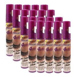 20pz Rimel Mascara Pestañas Maxi-volumen Silicón Prosa 4en1