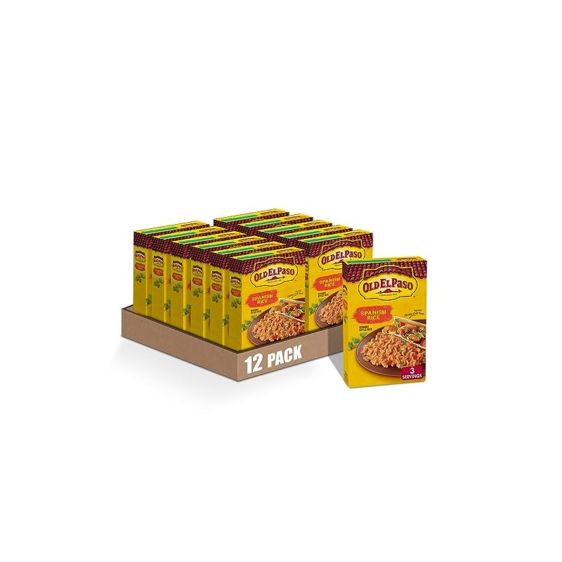 Old El Paso Spanish Style Rice Mix, Side Dish, 7.6