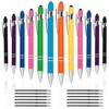 12 PCS 2 in 1 Stylus Ballpoint Pen with Stylus