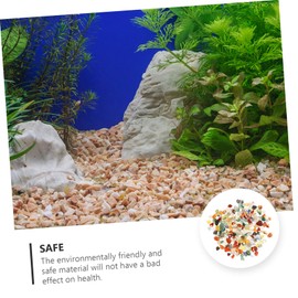 COLLBATH Decorative Colored Crushed Stone for Fish Tank Buddha Worship Stylish Stones for Home Decor Creative Displays Versatile Gemstone Supply