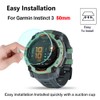 Poyiccot Screen Protector Compatible for Garmin Instinct 3 50mm Amoled/Solar