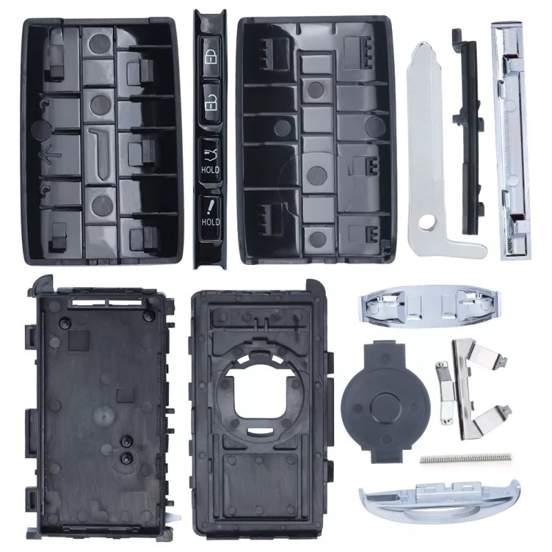 KEYMALL Remote Key Shell Case Fob for Mazda 3 CX-3