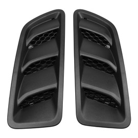 Fraylis 1Pair Driver Side and Passenger Side Hood Vent Bezel for Jeep Wrangler Gladiator 2018-2024 68293748AF 68293749AF 68293748AB