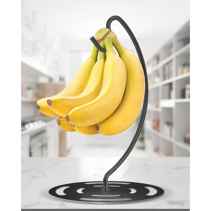 Coopenju Banana Holder Stand Stainless Steel, Modern Banana Tree Hanger