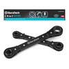 DURATECH 4-in-1 Reversible Ratcheting Wrench Set, Double Box End Wrench