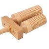 Chinese Bangzi Wooden Cylinder Clapper Treble Bass Percussion Musical Instruments