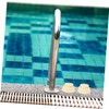Levemolo 2pcs Pool Ladder Bumper Mats Slip Rubber End Plugs