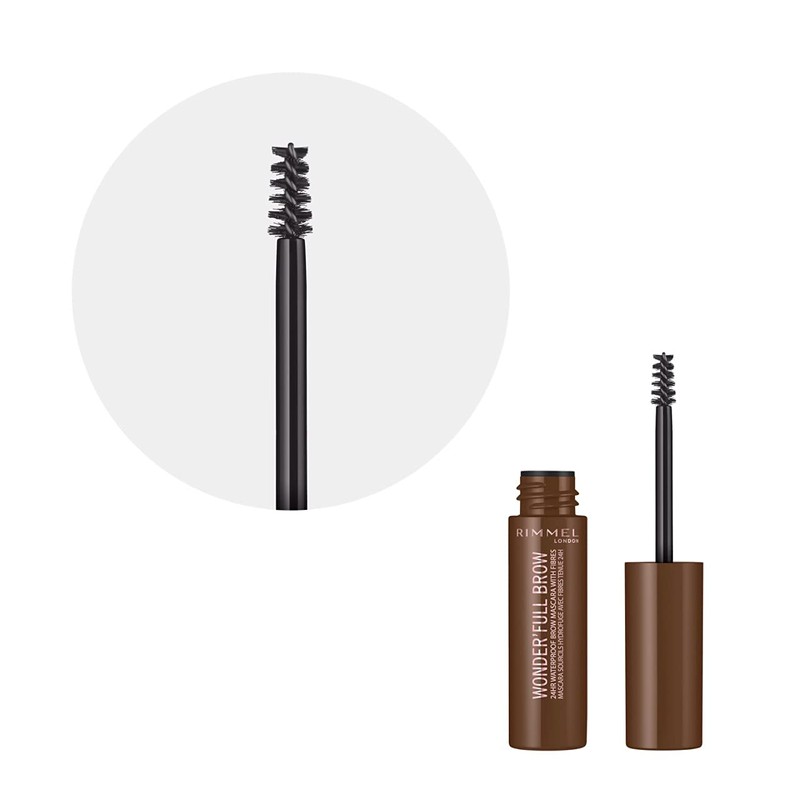 Rimmel London Wonder’Full Brow 24HR Waterproof Brow Gel, with Fibres