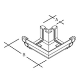 Marley Classic External Angle (90 deg) RCA51 White for Ogee Style 116 x 75 mm guttering System