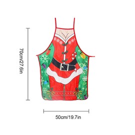 Christmas Aprons,Christmas Kitchen Baking Aprons for Adult Christmas Cooking Apron for Kitchen Cooking Baking Christmas Adults Novelty Aprons for Christmas Restaurant House Kitchen Supplies Green