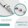 Shower Valve, Aomasi Brass Construction Water Flow Restrictor Universal Handheld