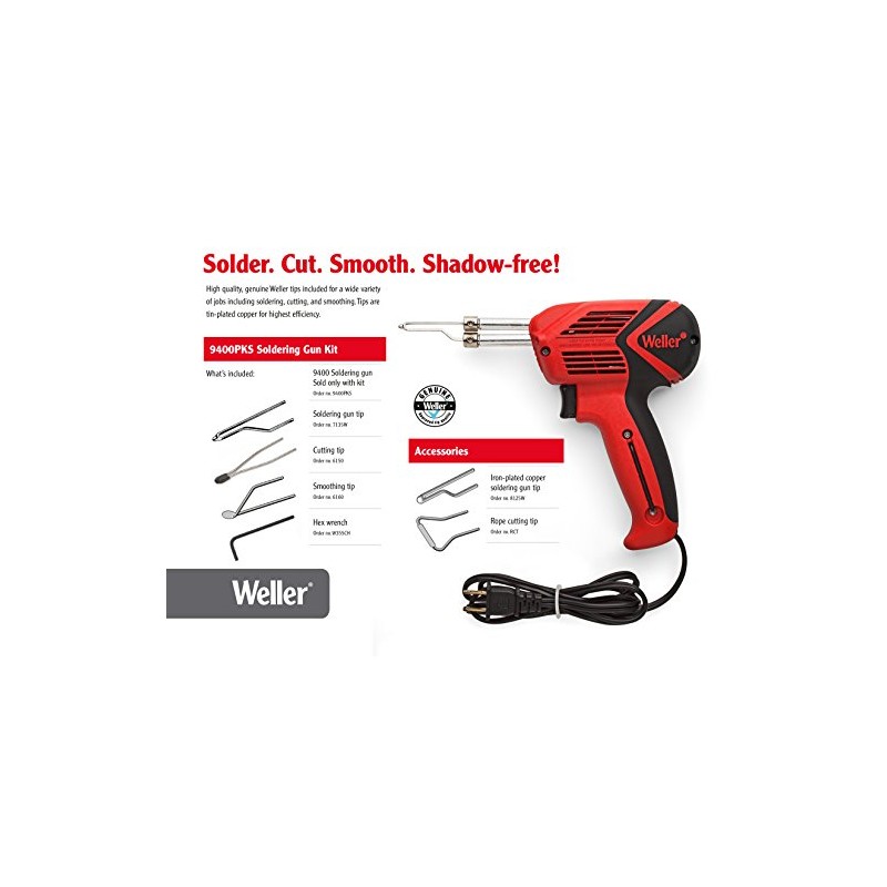 Weller Geuinine Universal Soldering Gun Kit 140W/100W 120V | 9400PKS