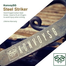 KonvoySG Carbon Steel Fire Striker Emergency Starter