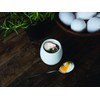 AggCoddler - Porcelain & Silicone Egg Cooker - Easily Cook