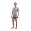 Suprima 4-697 Care Bodysuit for Men and Women Grey Size
