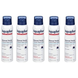 Aquaphor Ointment Body Spray - Moisturizes and Heals Dry, Rough Skin - 3.7 oz. Spray Can, 5 Pack