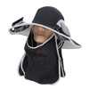 Wide Brim Solar Fan Hat Outdoor Fishing Sunscreen Quick Drying