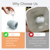 DiatZeno Single Toothbrush Holders for Bathrooms - Diatomite Quick-Dry Organizer,