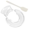 Pouring Shield for Kitchen-Aid 4.5-5 Quart Tilt-Head Stand Mixer, Removable