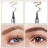 3D Waterproof Eyebrow Pencil with 4 Fork Tips, Microblading Eyebrow