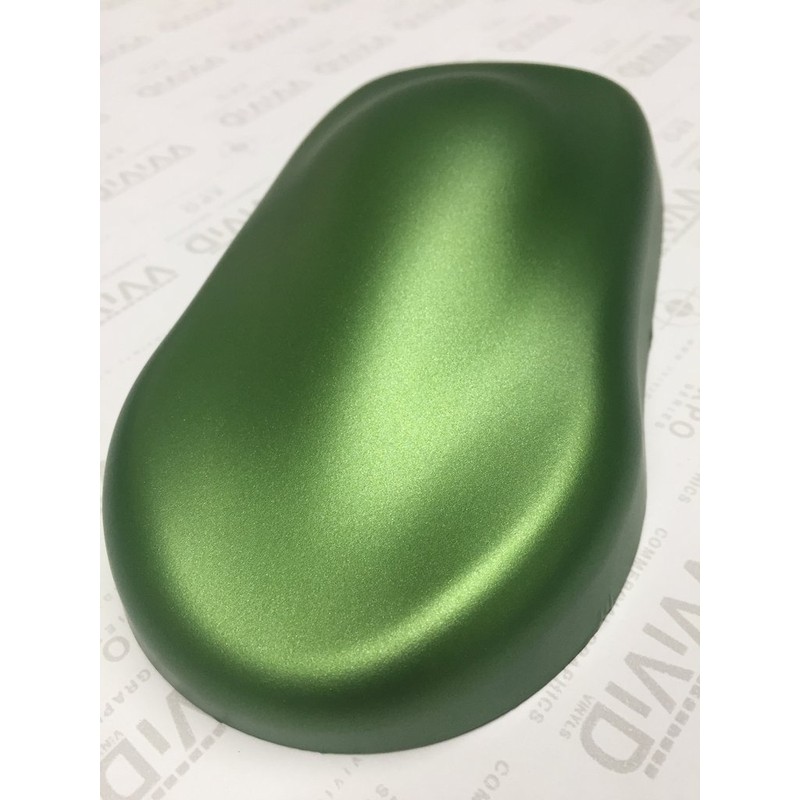 VViViD+ Matte Metallic Green (Ghost) Vinyl Wrap Roll (6ft x
