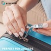 DELSWIN Small Combination Lock for Locker - 8Pack Resettable Luggage