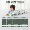 MIKAFEN Baby Sleeping Bag Winter 3.5 tog with removable sleeves,
