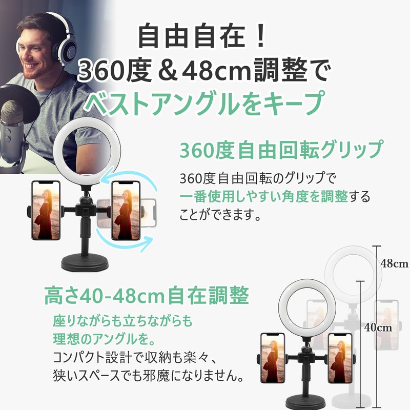 Easy to put on. Professional Grade Distribution Debut Ring Light,