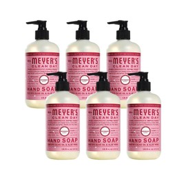 Mrs. MEYER'S Liquid Hand Soap Peppermint, 12.5 Fl Oz. (Pack of 6)