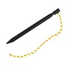 12PCS Tent Stakes Aluminum Alloy Three Edges Lightweight Tent Nail