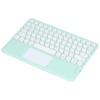 Touch Wireless Keyboard Round Keycaps Ergonomic Design Ultra Thin Smart