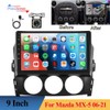 Android 13 Double Din Car Stereo for Mazda MX-5 2006-2021