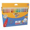 BIC Kids Kid Couleur Felt Tip Colouring Pens - Assorted