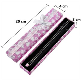 x 5 Pcs Bracelets Necklaces Watches Jewellery Gift Box BOXES for Girls' Women's Birthday Jewellery Gifts Presents