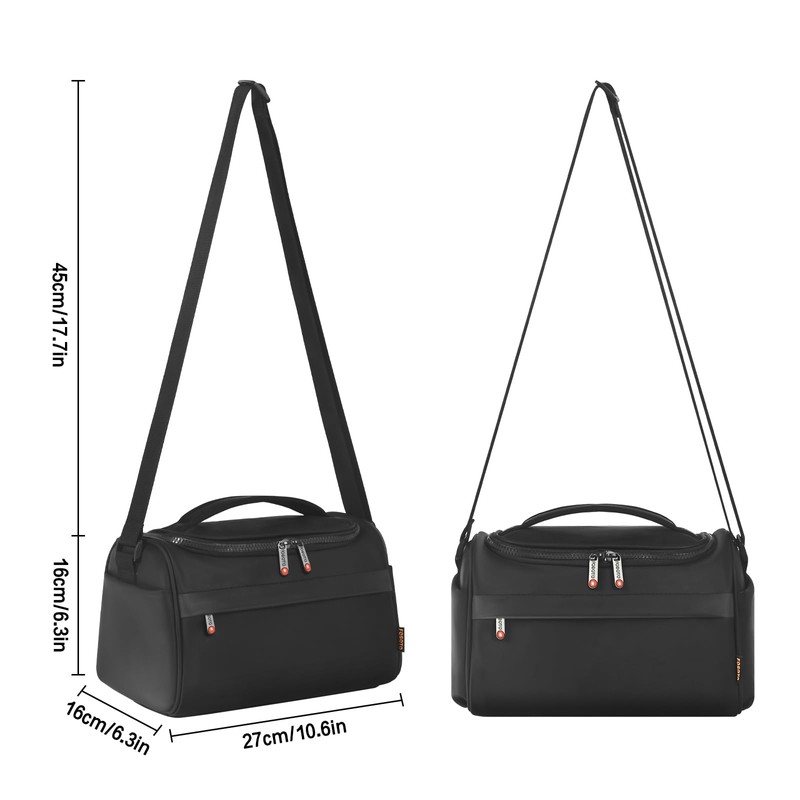 FOSOTO SLR Camera Bag, Large Capacity, Shoulder Bag, Oblique Bag,