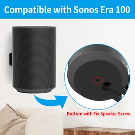 Dinghosen Wall Mount for Sonos Era 100 Speaker Black
