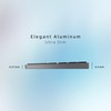 Bluetooth Slim Keyboard for Mac, Aluminum Rechargeable Keyboard Wireless, Low-Profile