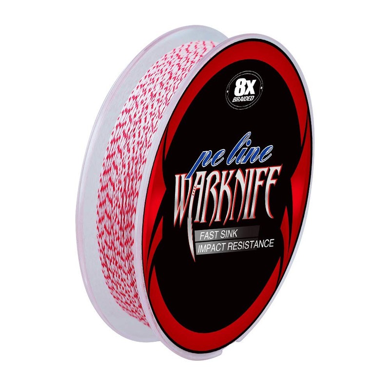 Warknife PE Fishing Line X8 100M 8 Strands #1-#10# 8
