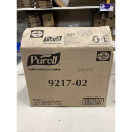 Purell 9217-02 Hand Sanitizing Wipes 2 Refills, 1700 Wipes Each (3400 Wipes)