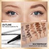 Eyebrow Pencil Red Brown, Microblading Tattoo Brow Pen 4 Point