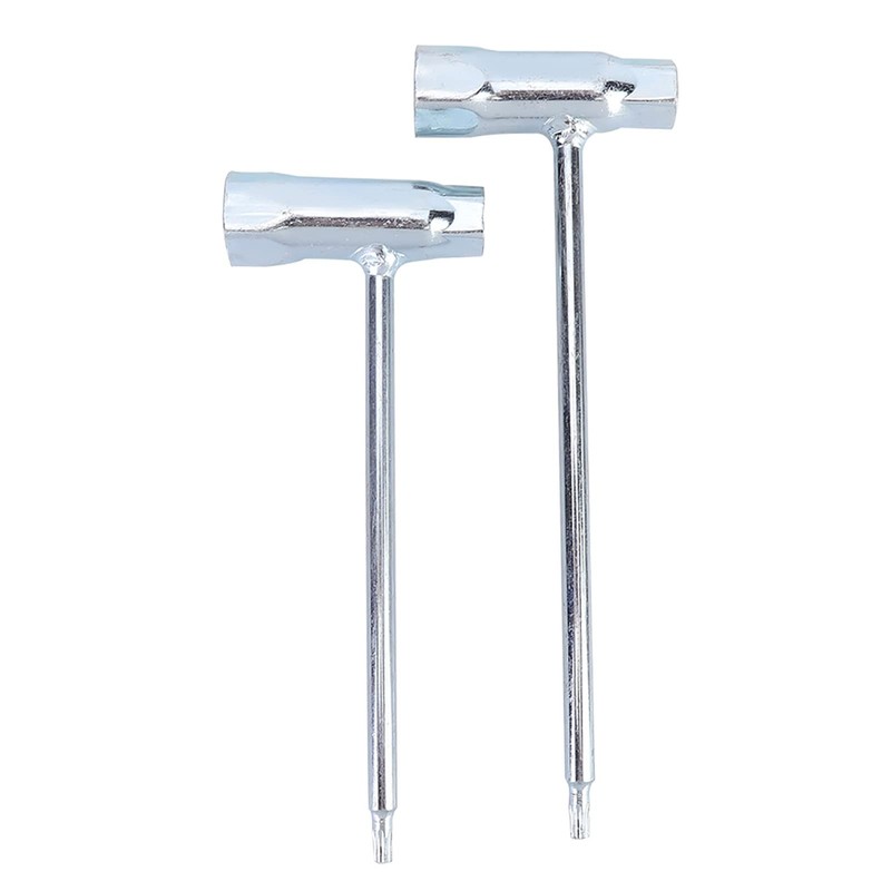 BAOFUYA T27 Socket Spanner 2pcs Spark Plug Spanner Wrench for