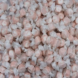 Gourmet Soft and chewy Salt Water Taffy Candies - Individually Wrapped - Bulk bags (Coffee Mocha, 1 Pound (Pack of 1))