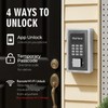 WeHere Smart Key Lock Box Wall Mount, Key Cabinet with