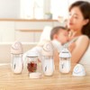Gulicola Glass Breastmilk Storage Bottles, Wide Neck Breastmilk Collection Bottles,