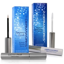 Dermaworks 100% Natural Eyebrow Enhancing Growth Serum natürlich. for Women and Men.