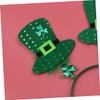 LALAFINA 3pcs St Patrick's Day Head Decor Fashion Hairband Hair