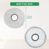 10 Pack Replacement Microfiber Mopping Pads Compatible with Ecovacs Deebot